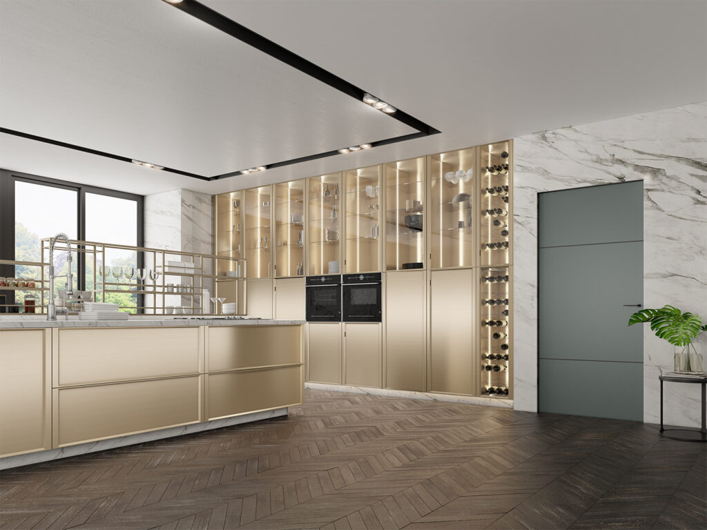 Porta Oslo - Acabamento Selenio